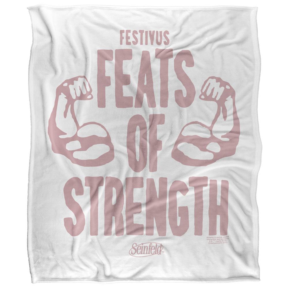 Multicoloured - Front - Seinfeld Festivus Strength Blanket