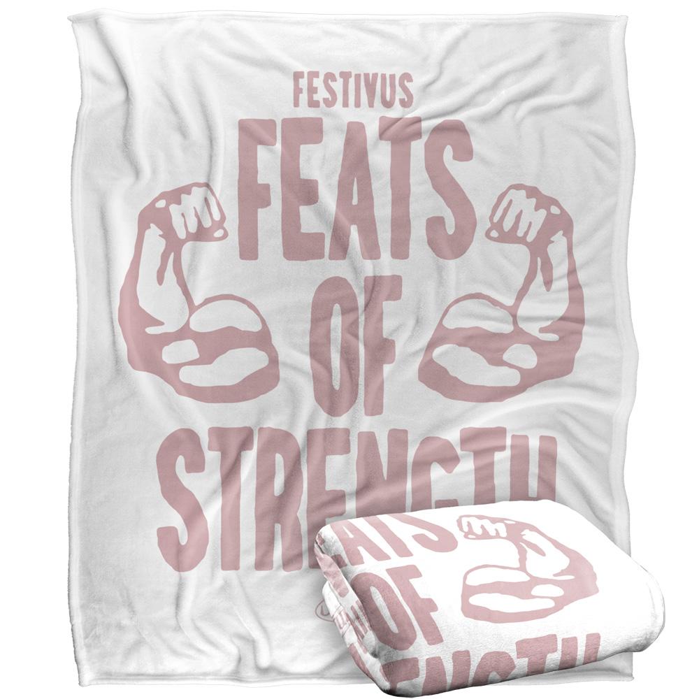 Multicoloured - Side - Seinfeld Festivus Strength Blanket