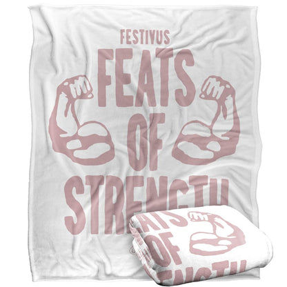 Multicoloured - Side - Seinfeld Festivus Strength Blanket