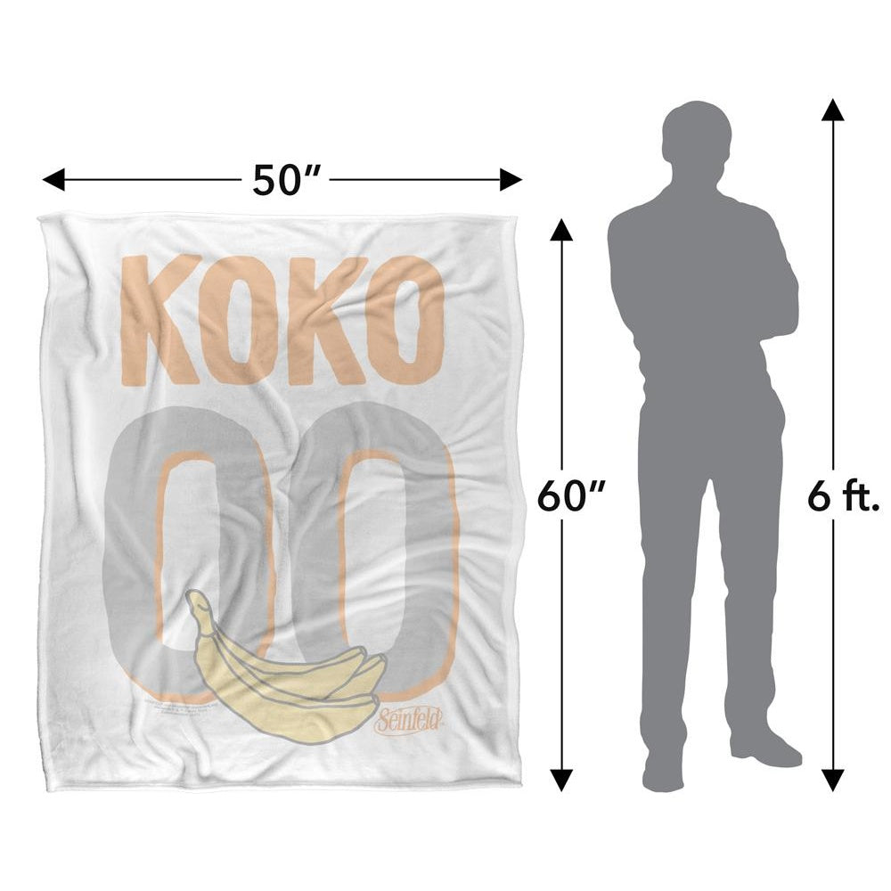 Multicoloured - Pack Shot - Seinfeld Koko Blanket