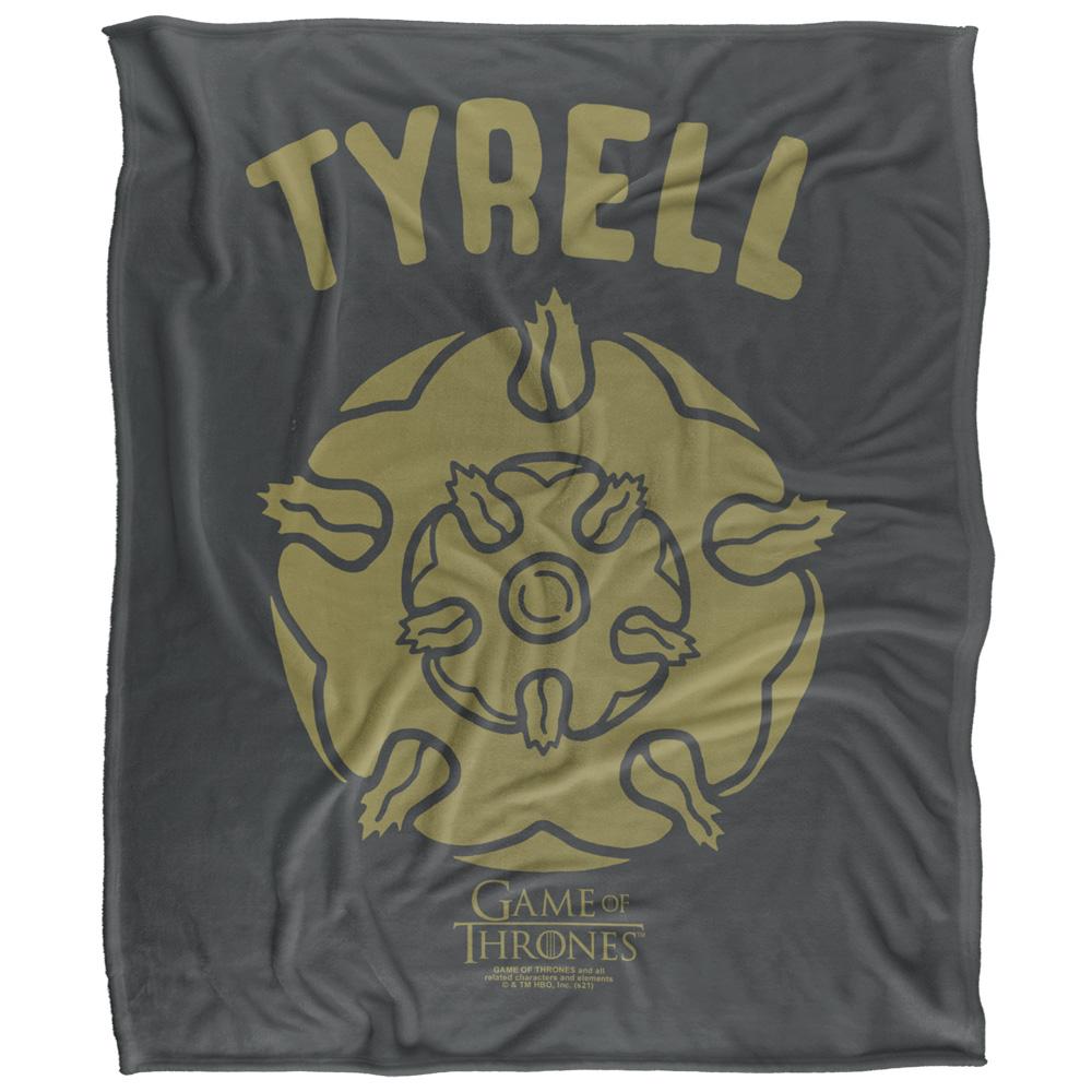 Multicoloured - Front - Game Of Thrones Tyrell Crest Blanket