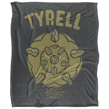 Multicoloured - Front - Game Of Thrones Tyrell Crest Blanket
