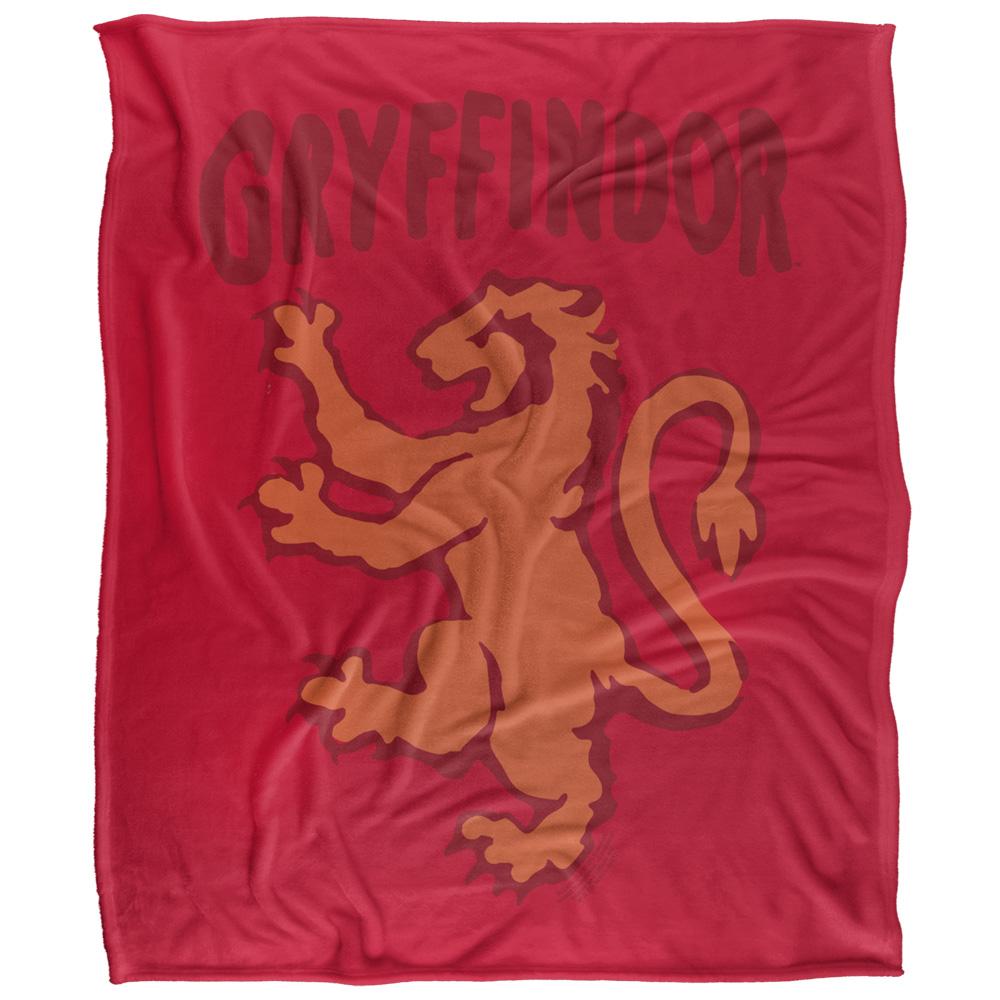 Multicoloured - Front - Harry Potter Gryffindor Doodle Blanket