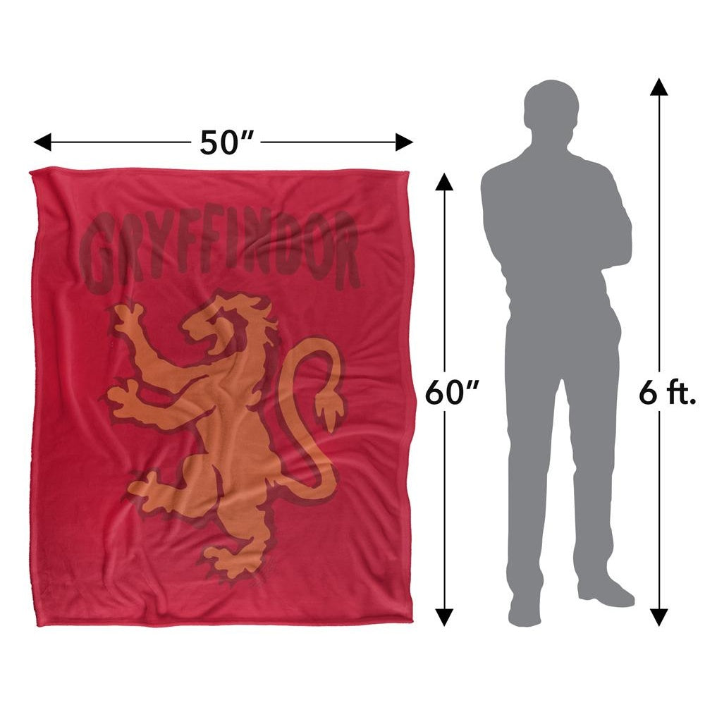 Multicoloured - Pack Shot - Harry Potter Gryffindor Doodle Blanket