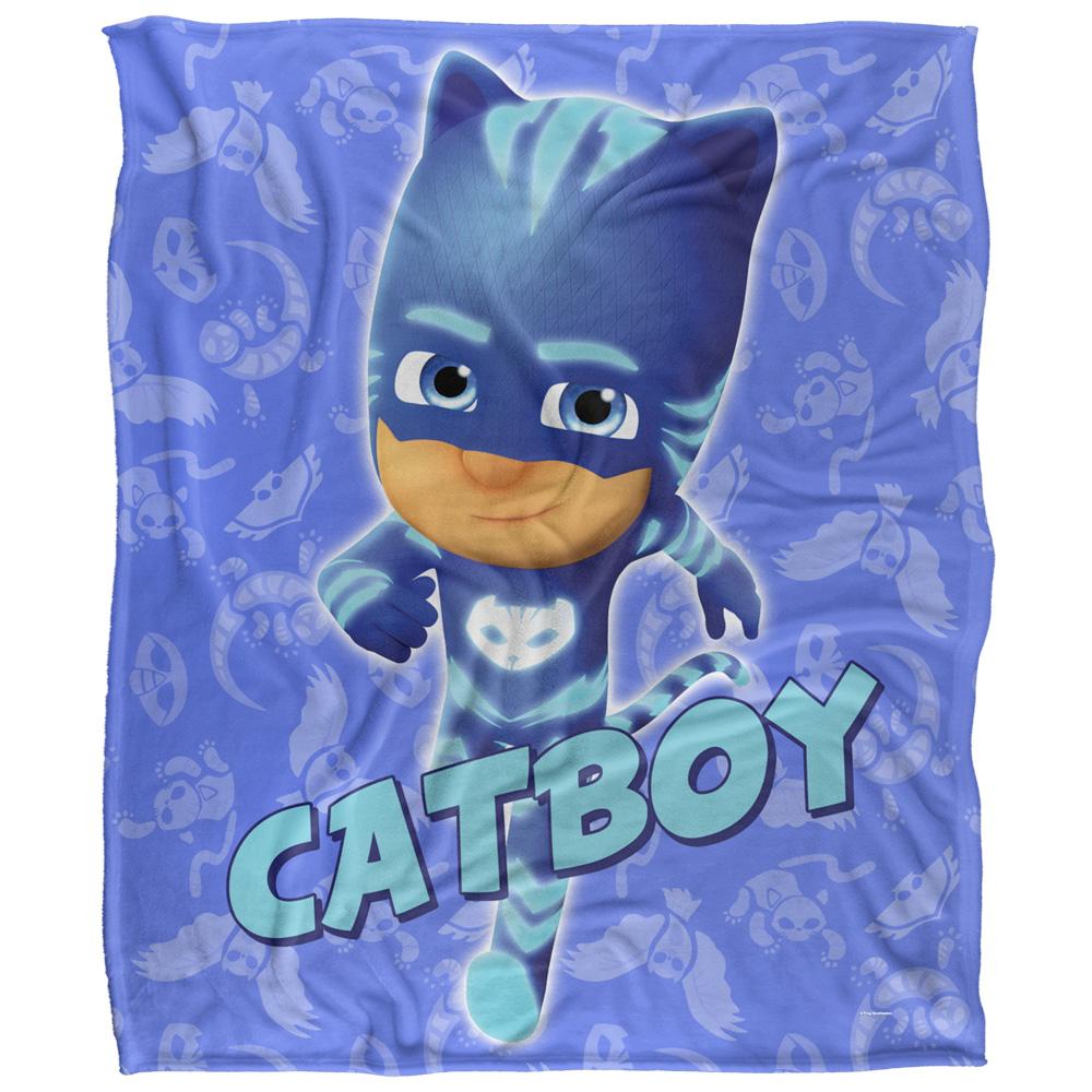 White - Front - PJ Masks Catboy Blanket