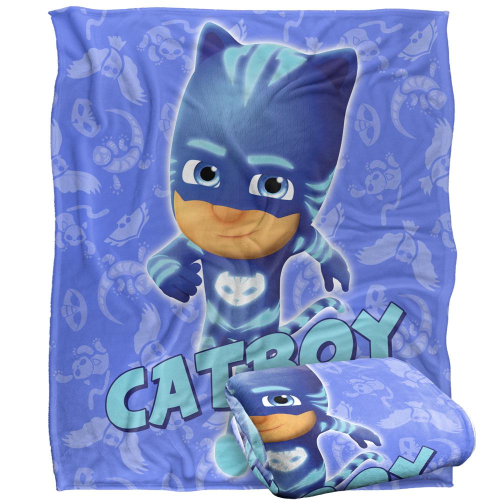 White - Side - PJ Masks Catboy Blanket