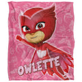 White - Front - PJ Masks Owlette Blanket