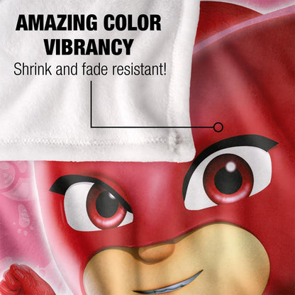 White - Lifestyle - PJ Masks Owlette Blanket