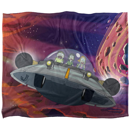 Multicoloured - Front - Rick And Morty The Chut Blanket