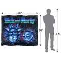 Multicoloured - Pack Shot - Rick And Morty Chrome Blanket