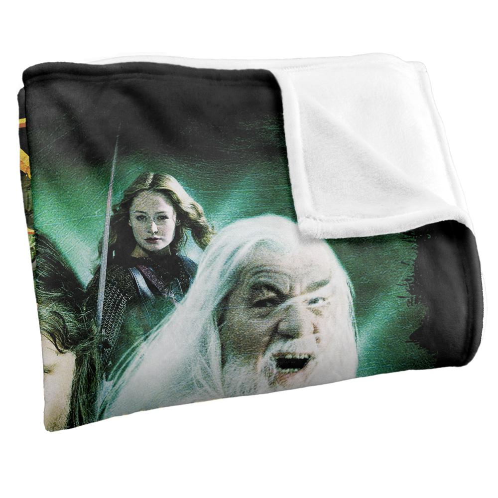 Multicoloured - Back - Lord Of The Rings Group Shot Blanket