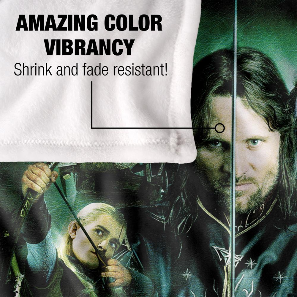 Multicoloured - Lifestyle - Lord Of The Rings Group Shot Blanket
