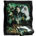 Multicoloured - Side - Lord Of The Rings Group Shot Blanket