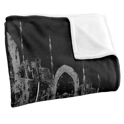 Multicoloured - Back - Lord Of The Rings Ring Wraiths Blanket