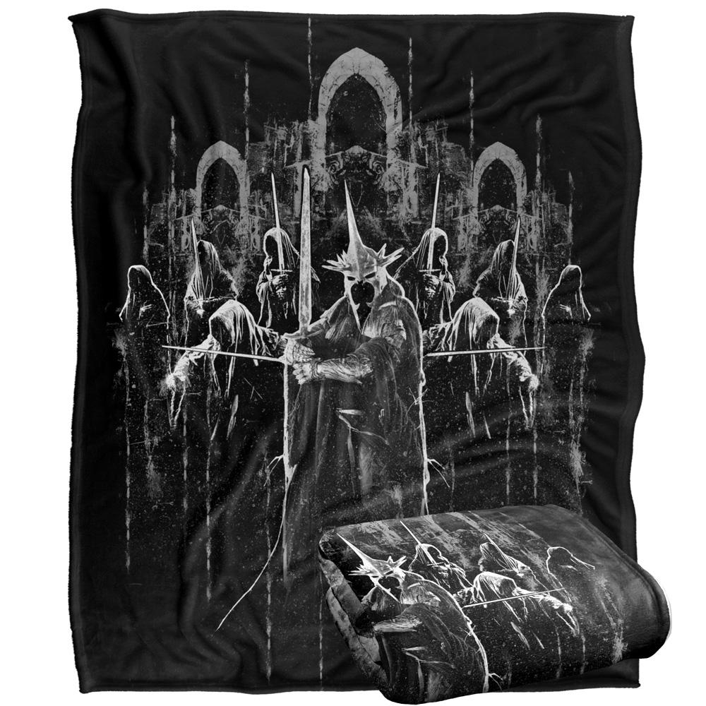 Multicoloured - Side - Lord Of The Rings Ring Wraiths Blanket
