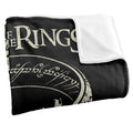 Multicoloured - Back - Lord Of The Rings Silhouette Blanket