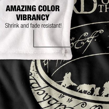 Multicoloured - Lifestyle - Lord Of The Rings Silhouette Blanket