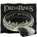 Multicoloured - Side - Lord Of The Rings Silhouette Blanket