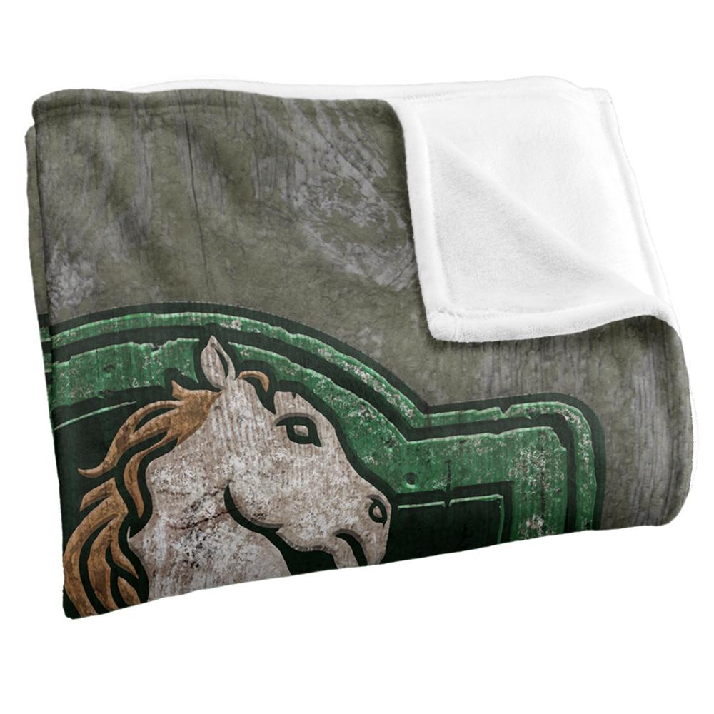 Multicoloured - Back - Lord Of The Rings Prancing Pony Sign Blanket