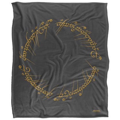 Multicoloured - Front - Lord Of The Rings The One Ring Blanket