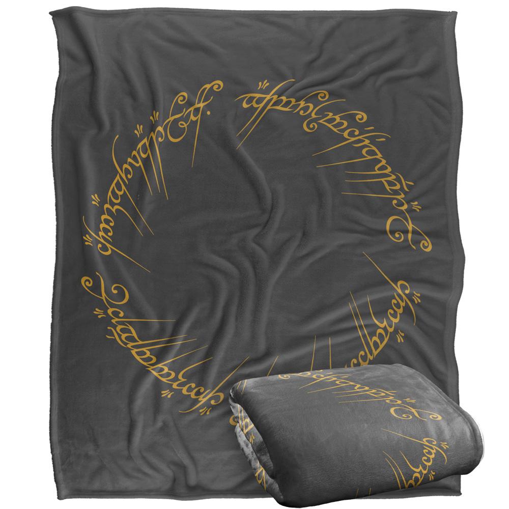 Multicoloured - Side - Lord Of The Rings The One Ring Blanket