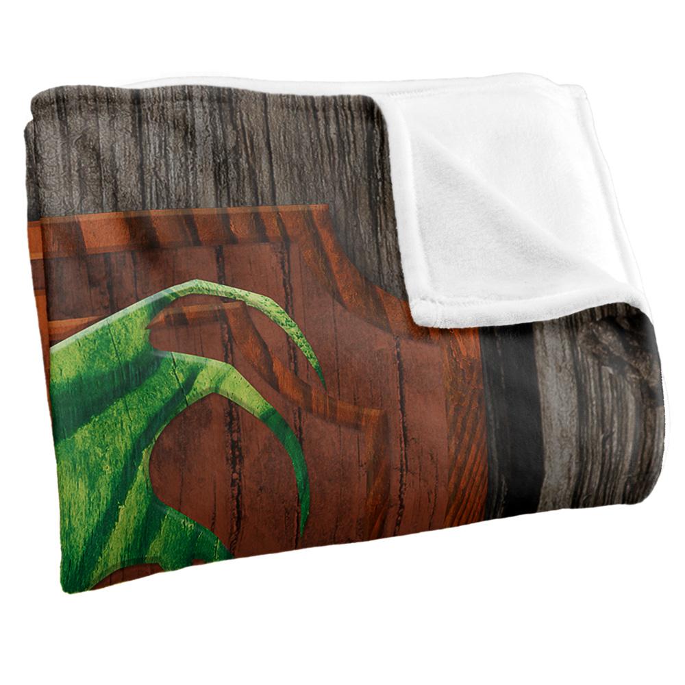 Multicoloured - Back - Lord Of The Rings The Green Dragon Sign Blanket