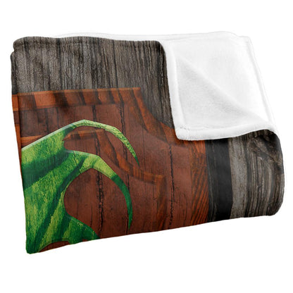 Multicoloured - Back - Lord Of The Rings The Green Dragon Sign Blanket