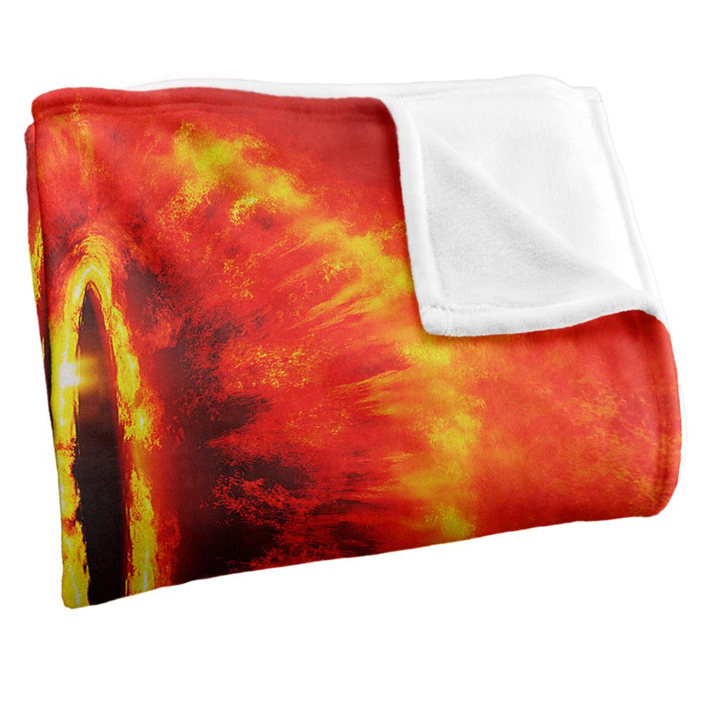 Multicoloured - Side - Lord Of The Rings Eye Of Sauron Blanket