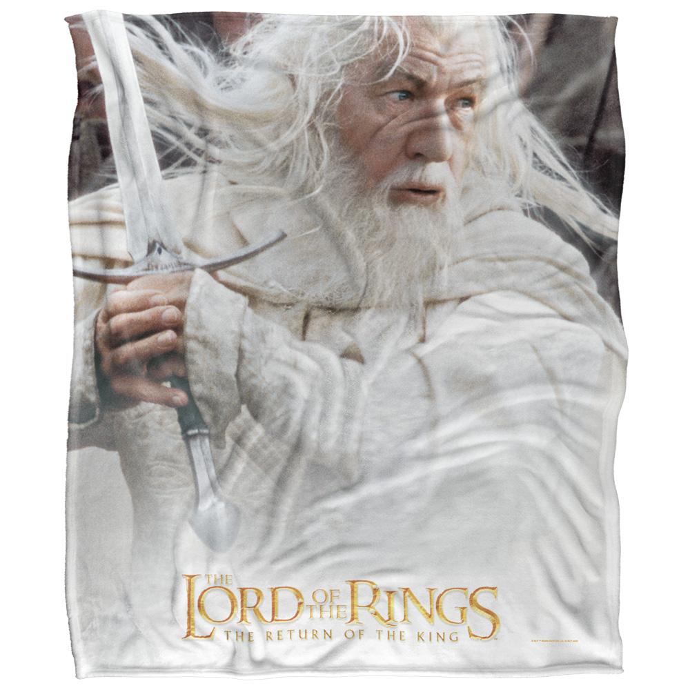 Multicoloured - Front - Lord Of The Rings Gandalf Blanket