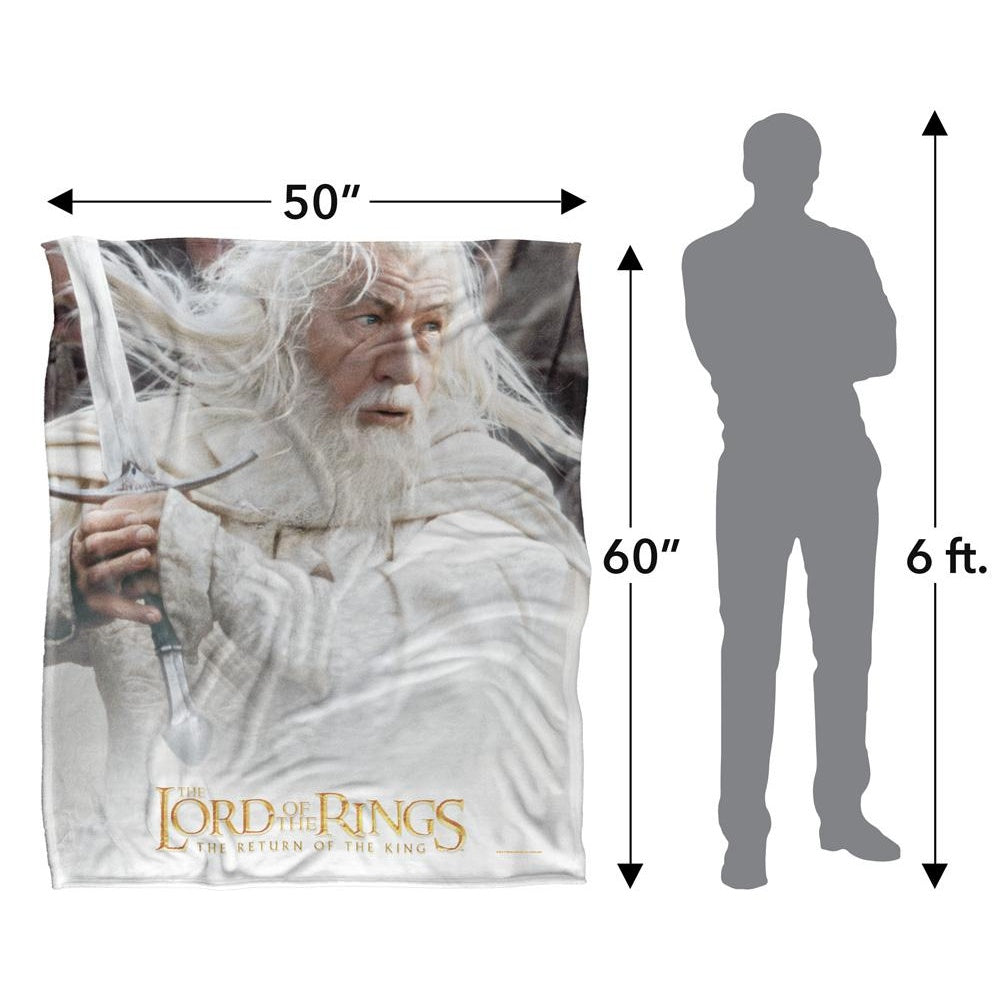 Multicoloured - Pack Shot - Lord Of The Rings Gandalf Blanket