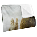 Multicoloured - Back - Lord Of The Rings Fellowship Movie Poster Blanket