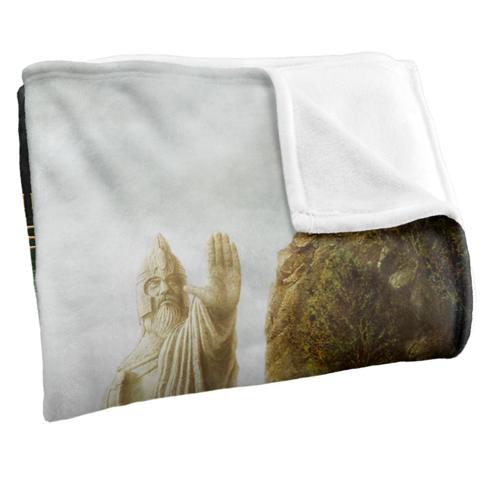 Multicoloured - Back - Lord Of The Rings Fellowship Movie Poster Blanket