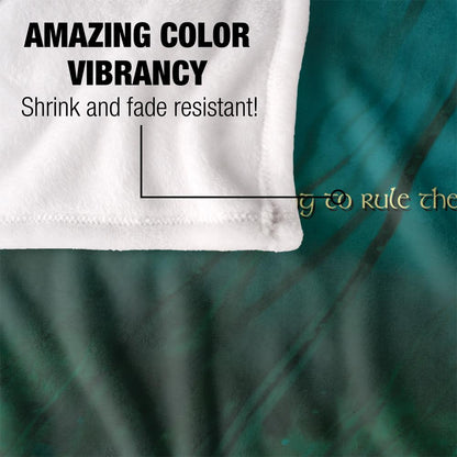 Multicoloured - Lifestyle - Lord Of The Rings One Ring To Rule Them All Blanket