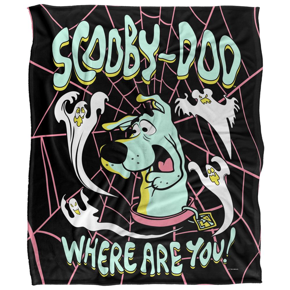 Multicoloured - Front - Scooby Doo Ghosts Blanket