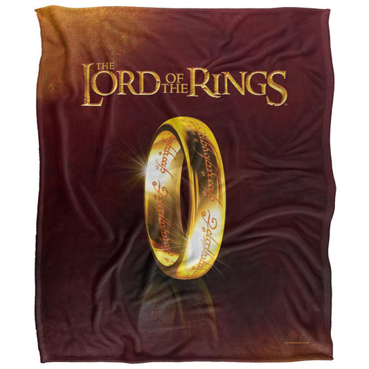 Multicoloured - Front - Lord Of The Rings One Ring Reflection Blanket