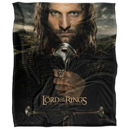 Multicoloured - Front - Lord Of The Rings Aragorn Blanket