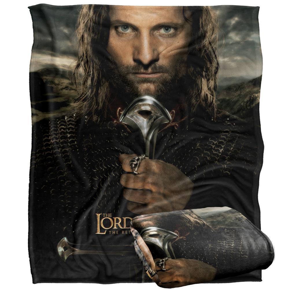 Multicoloured - Side - Lord Of The Rings Aragorn Blanket