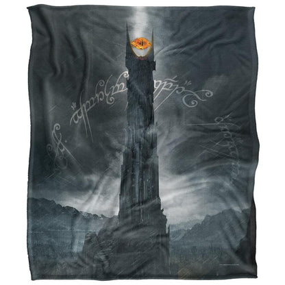 Multicoloured - Front - Lord Of The Rings Sauron Blanket