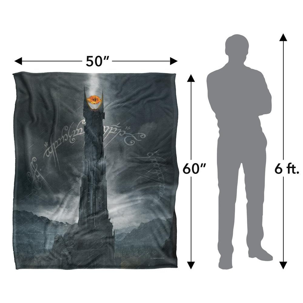 Multicoloured - Pack Shot - Lord Of The Rings Sauron Blanket