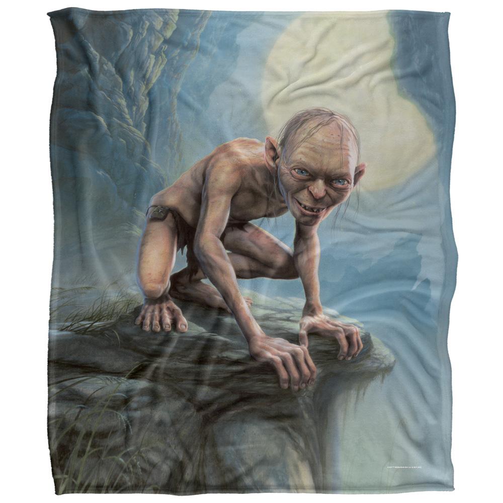 Multicoloured - Front - Lord Of The Rings Gollum Blanket