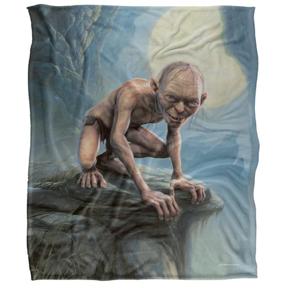 Multicoloured - Front - Lord Of The Rings Gollum Blanket