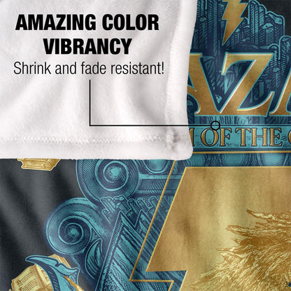 Multicoloured - Lifestyle - Shazam Realm Of The Gods Blanket