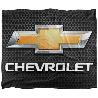 Multicoloured - Front - Chevrolet Chrome Logo Blanket