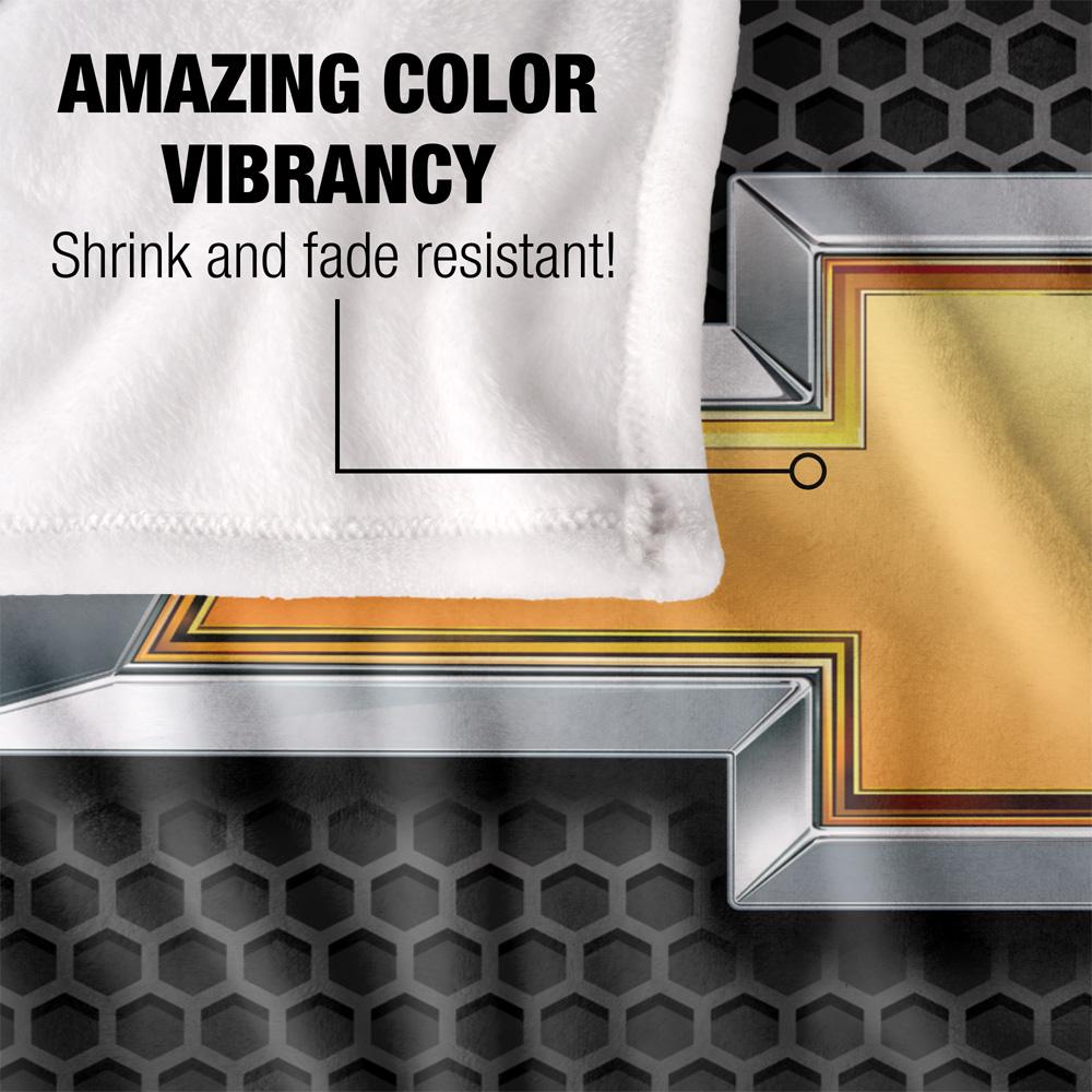 Multicoloured - Lifestyle - Chevrolet Chrome Logo Blanket