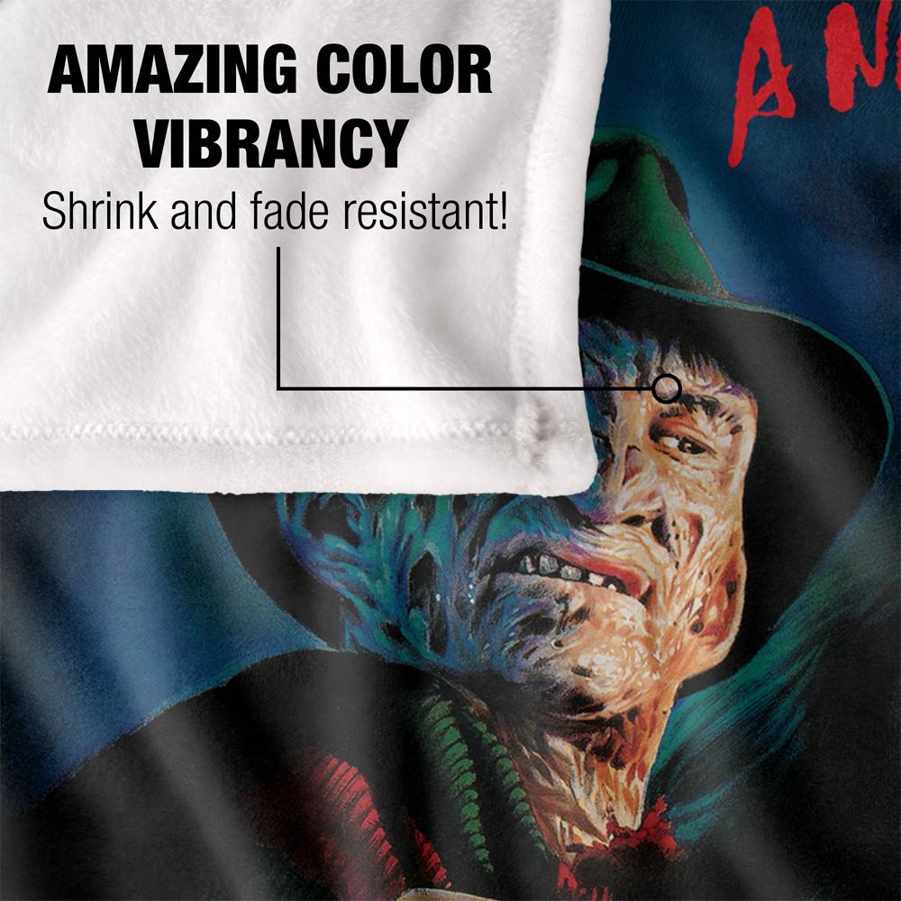 Multicoloured - Lifestyle - Nightmare On Elm Street Poster Freddy Krueger Blanket