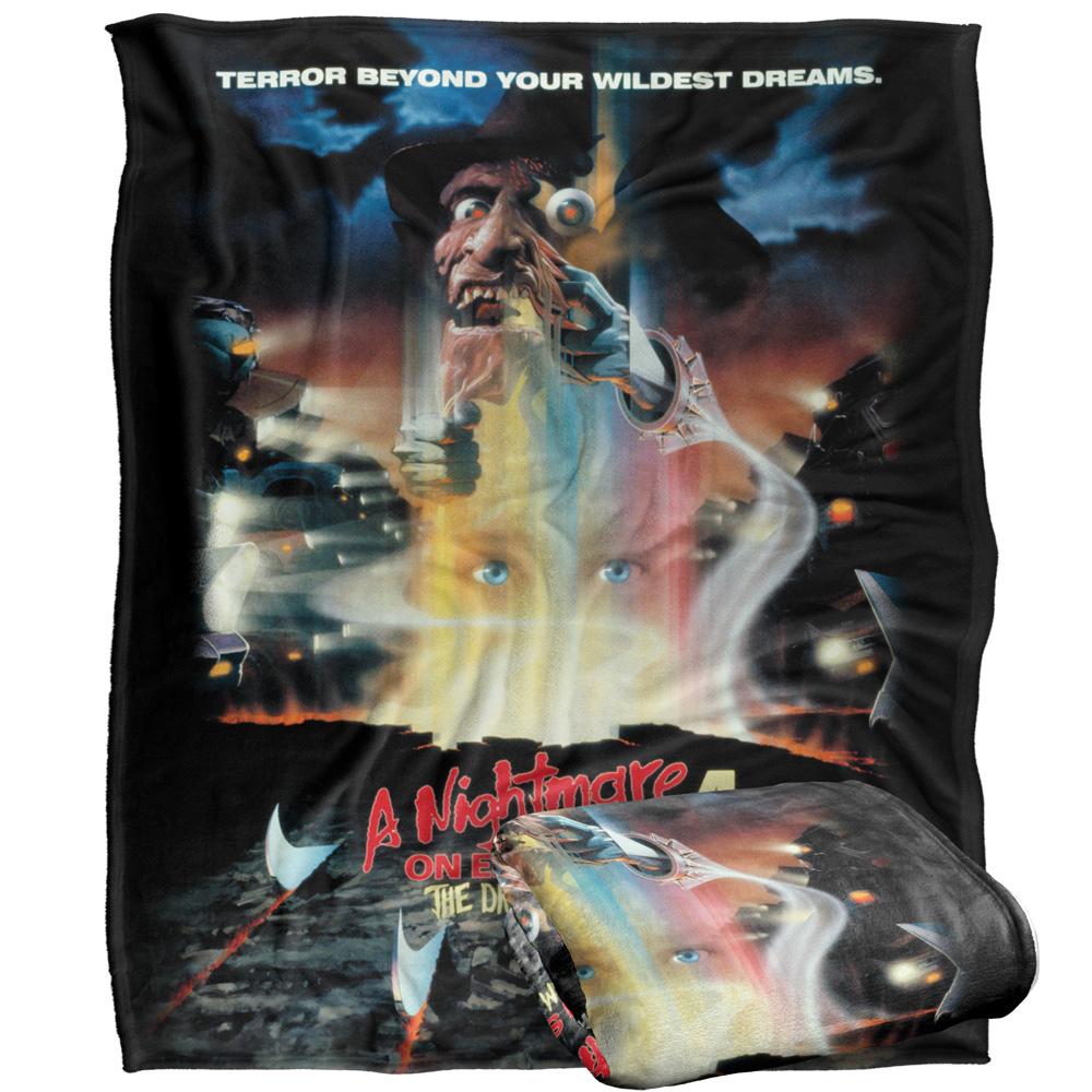 Multicoloured - Side - Nightmare On Elm Street Dream Master Blanket