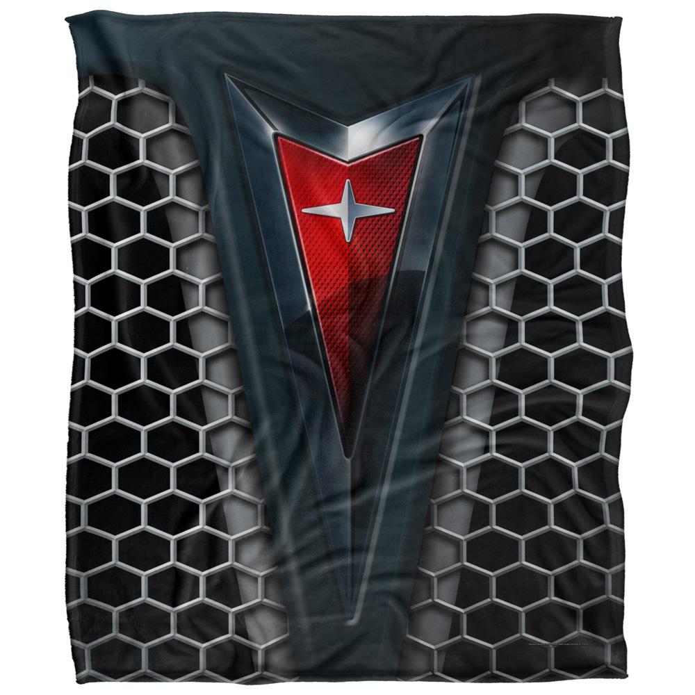 Multicoloured - Front - Pontiac Logo Blanket