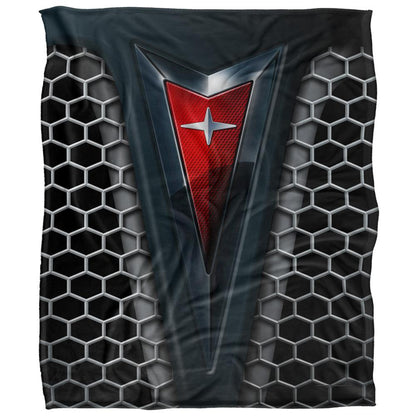 Multicoloured - Front - Pontiac Logo Blanket