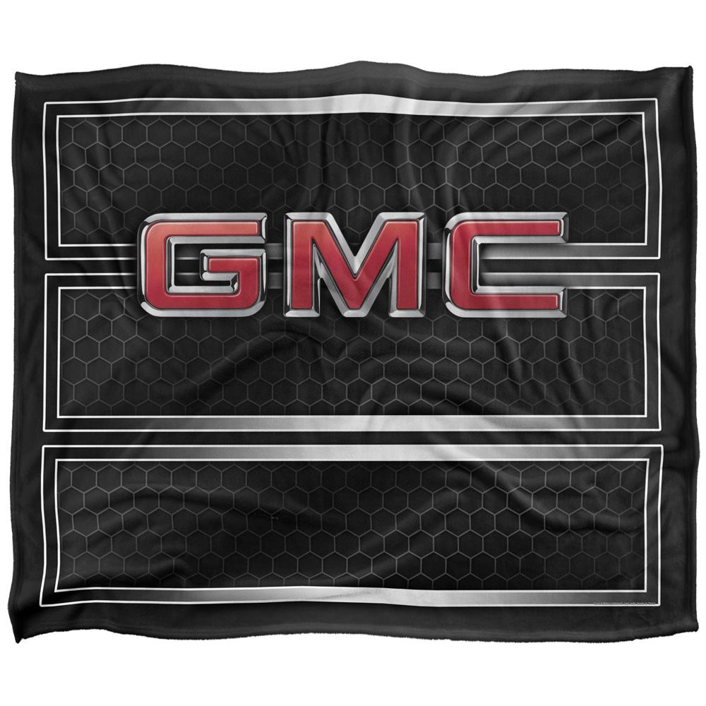 Multicoloured - Front - GMC Grill Logo Blanket