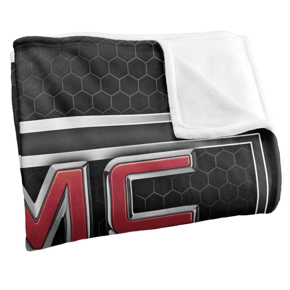 Multicoloured - Back - GMC Grill Logo Blanket